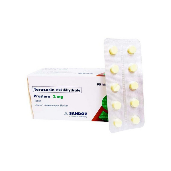 PROSTERA Terazosin Hydrochloride Dihydrate 2mg Tablet 1's price in the ...
